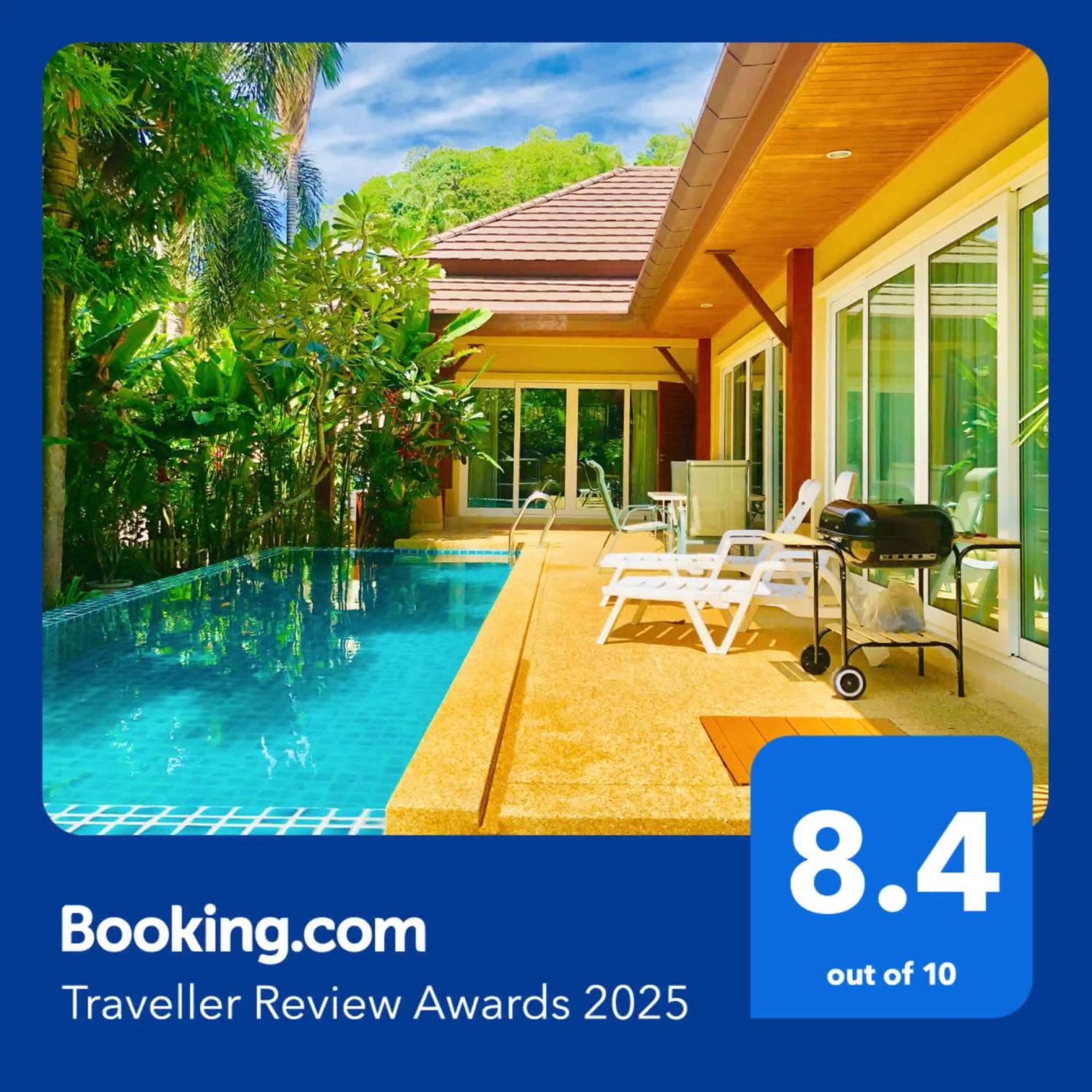 Karon Pool Villa 卡伦3卧泳池别墅 Exteriör bild