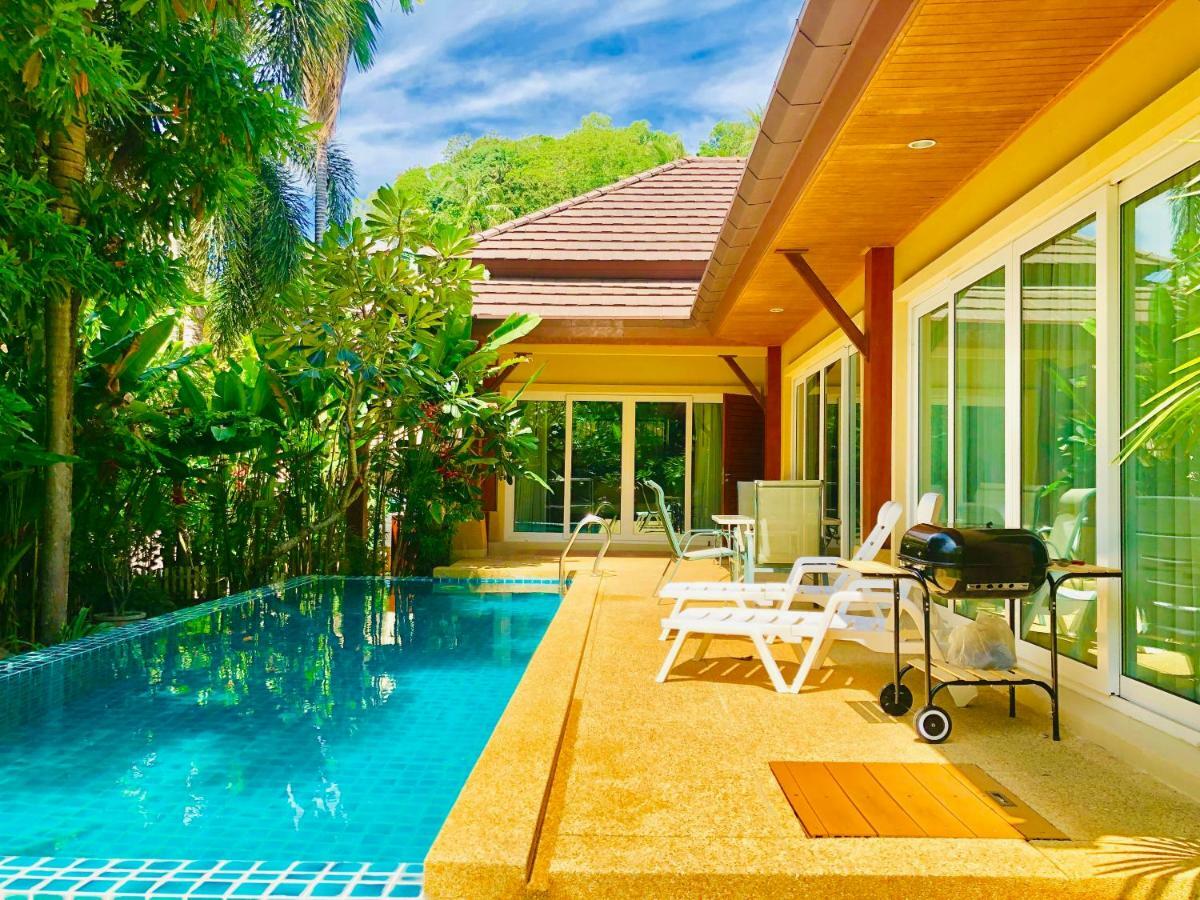Karon Pool Villa 卡伦3卧泳池别墅 Exteriör bild