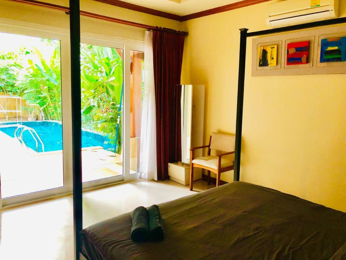 Karon Pool Villa 卡伦3卧泳池别墅 Exteriör bild