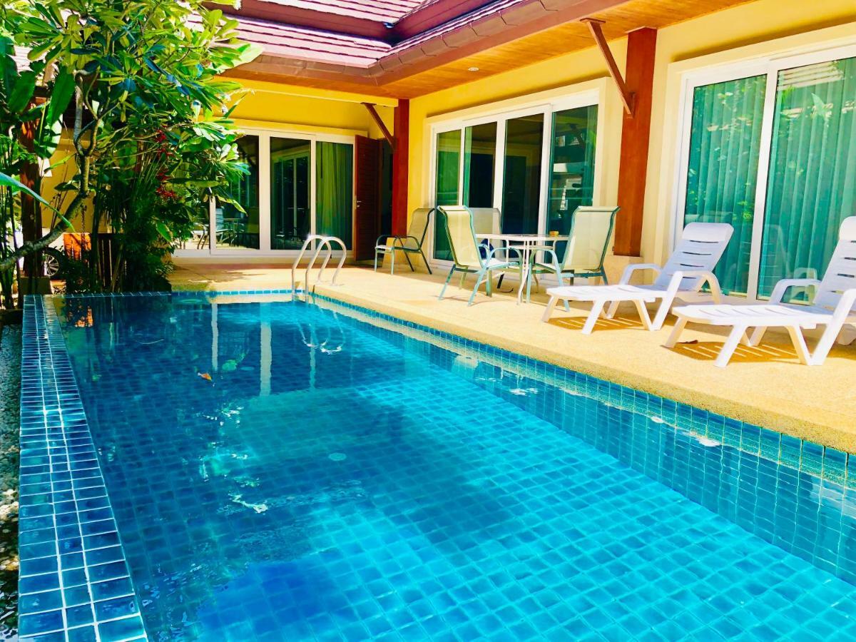 Karon Pool Villa 卡伦3卧泳池别墅 Exteriör bild